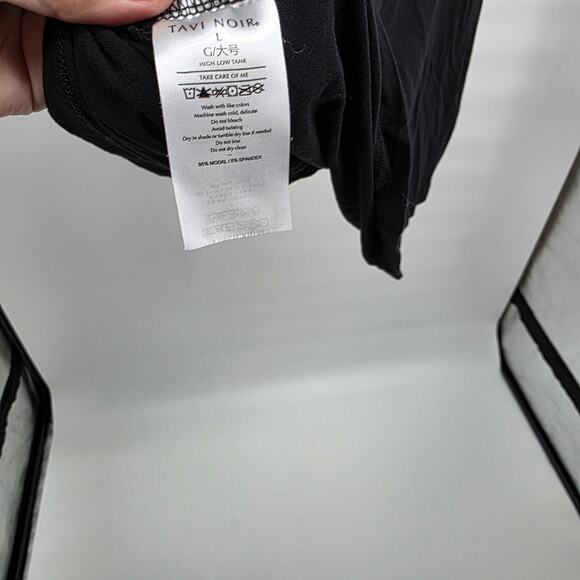 Tavi Noir Rumble Workout Tank Size Large Black - Picture 4 of 4